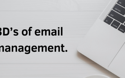 The 3D’s of Email Time Management